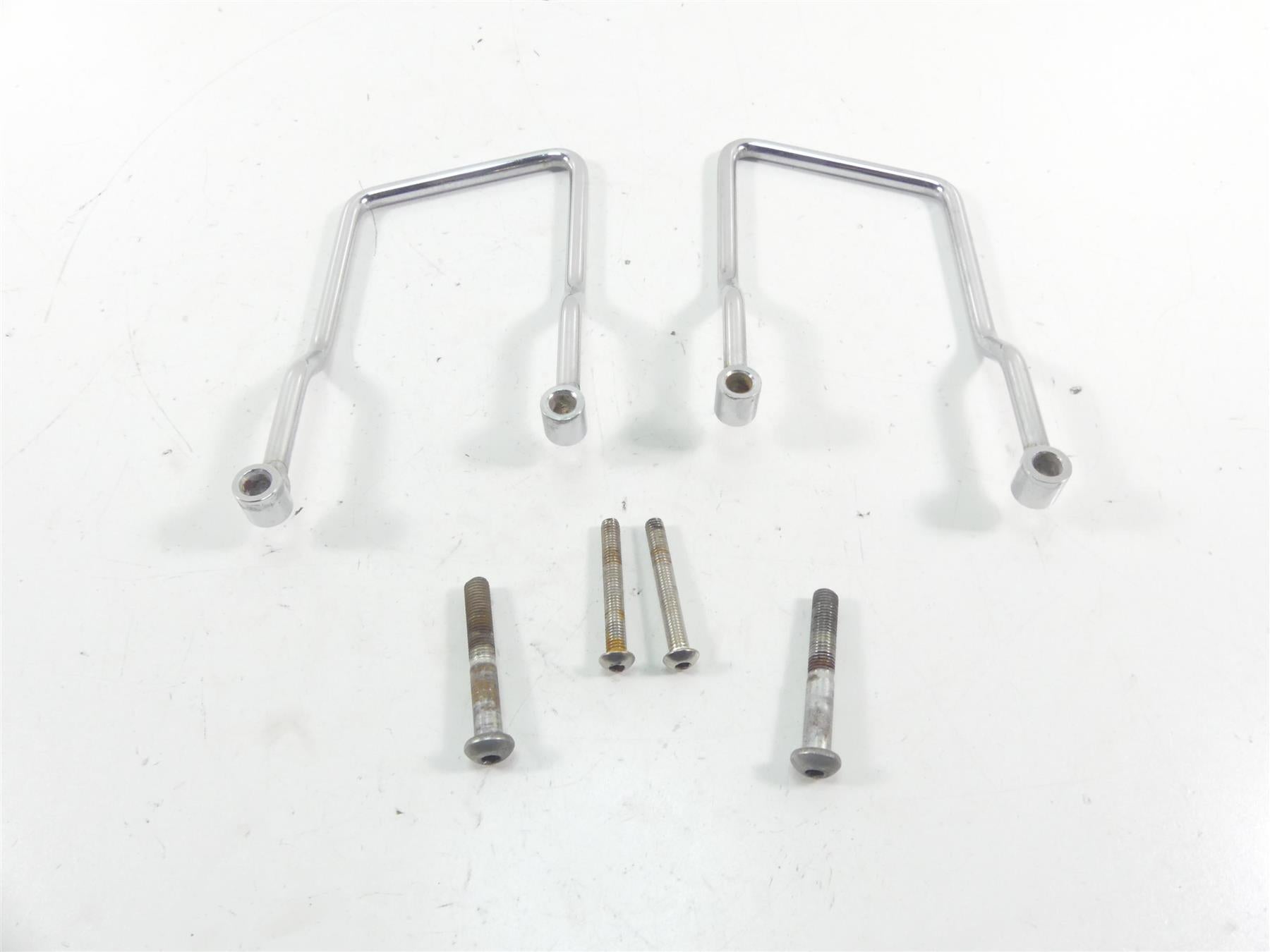 2003 Honda VTX1800 C Saddlebag Saddle Bag Mounting Bars Rails Set {{ shop.shopifyCountryName }} - Mototech271