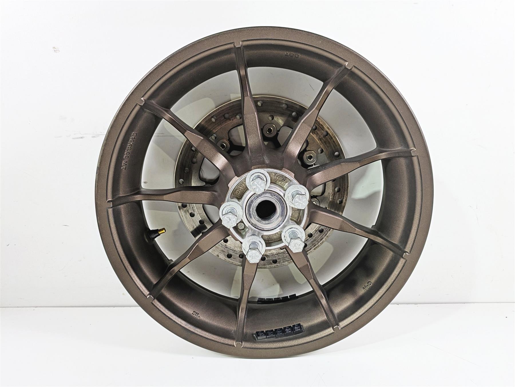 2022 Harley FXLRS Softail Low Rider Rear Rim Wheel 9 Spoke 16x5 Bronze 40900748 {{ shop.shopifyCountryName }} - Mototech271