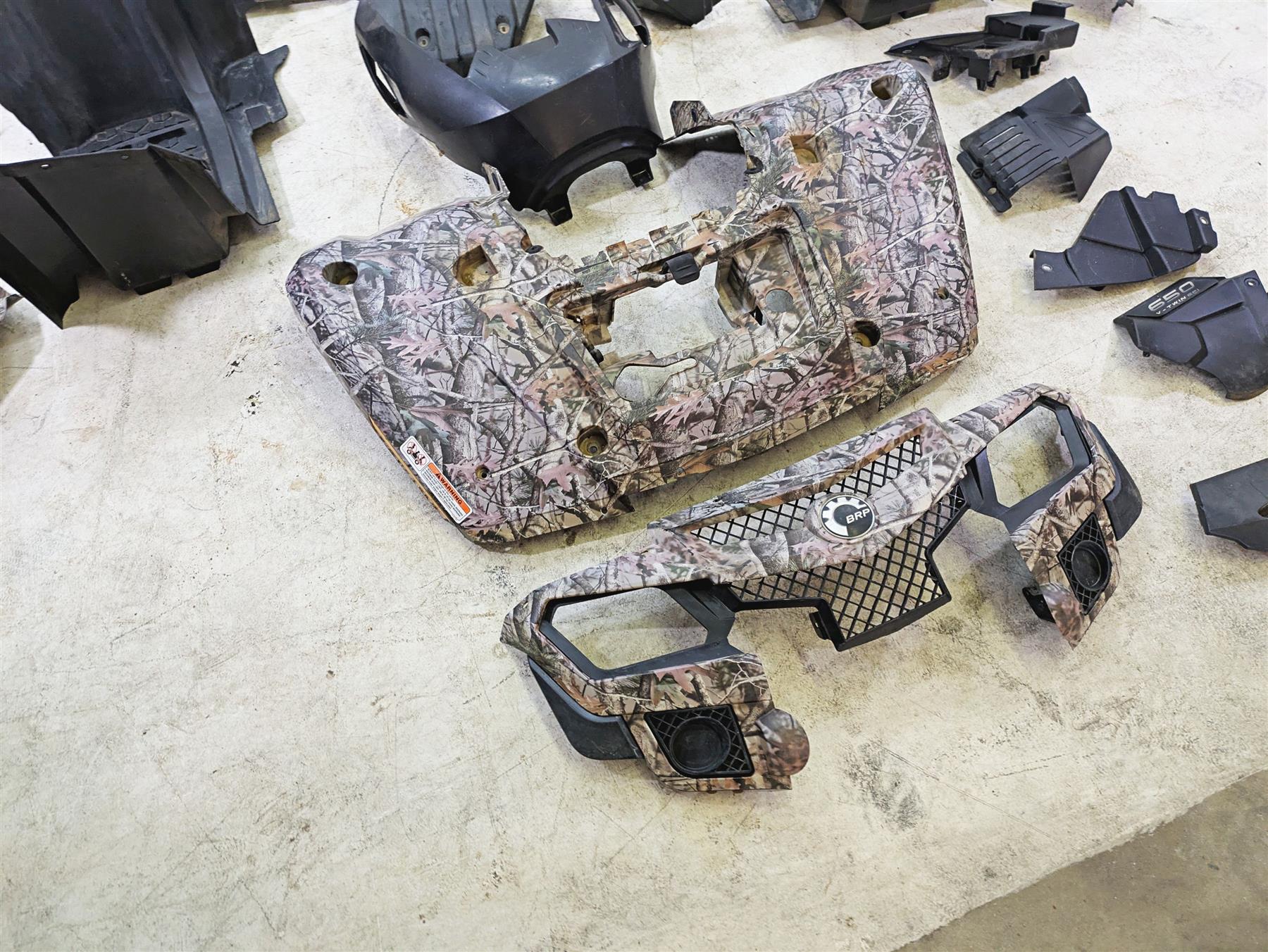 2011 Can-Am Outlander 650 4X4 XT Camo Frame Fairing Cover Panels Set 705003496 {{ shop.shopifyCountryName }} - Mototech271