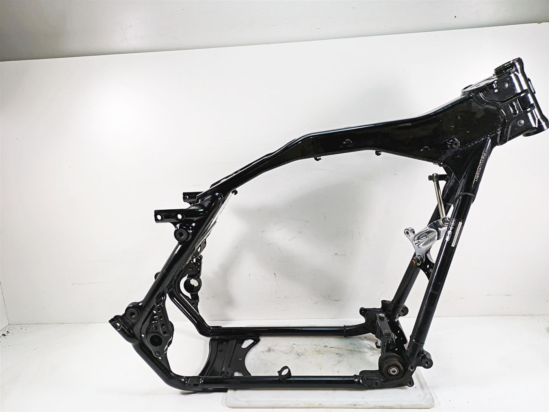 2009 Harley Touring FLHTCU Electra Glide Straight Main Frame Chassis With Clean Georgia Title 47900-11BHP {{ shop.shopifyCountryName }} - Mototech271