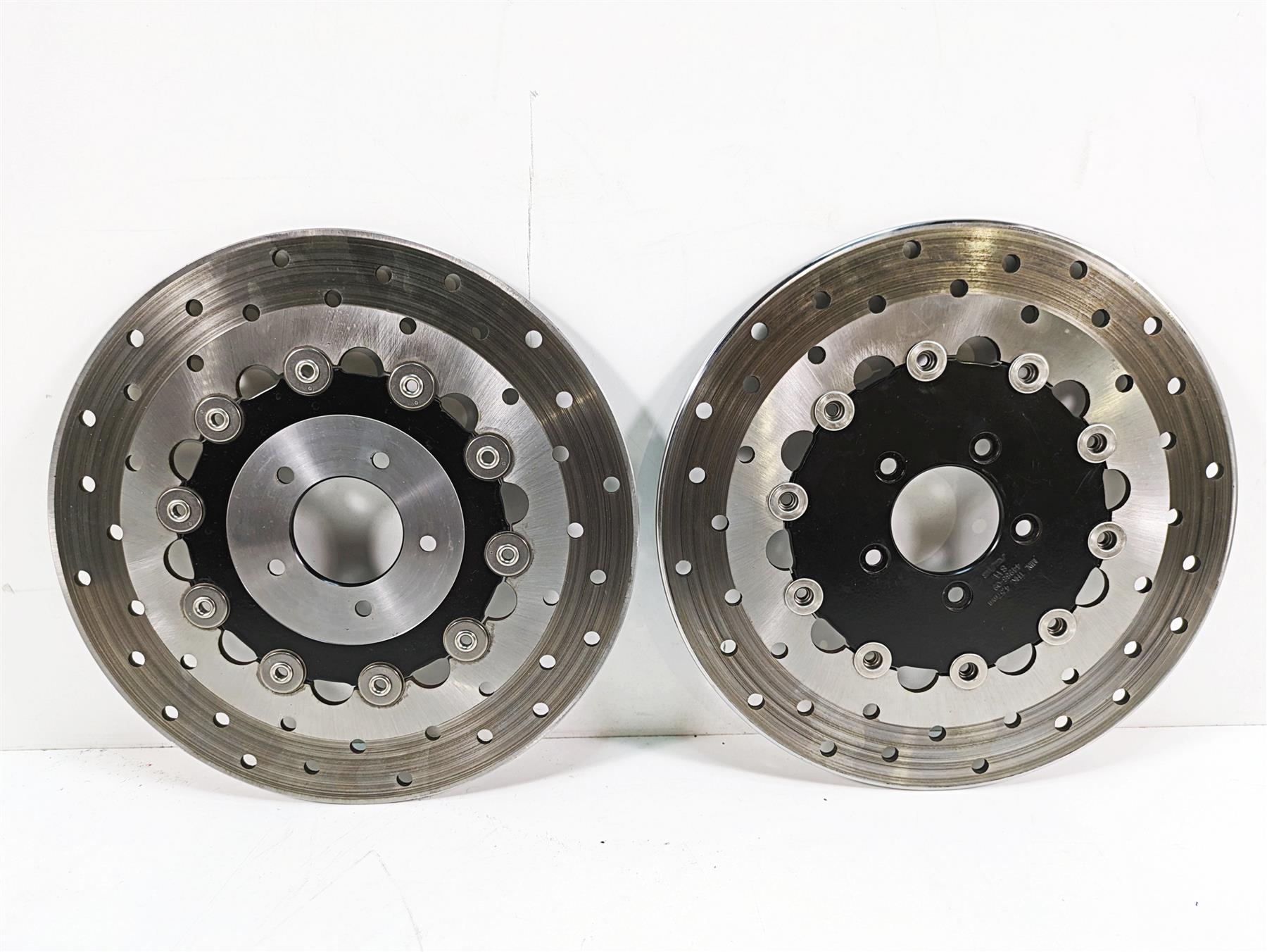 2009 Harley Dyna FXDFSE CVO Fat Bob Sunstar Front Brake Rotor Set 46778-09A {{ shop.shopifyCountryName }} - Mototech271