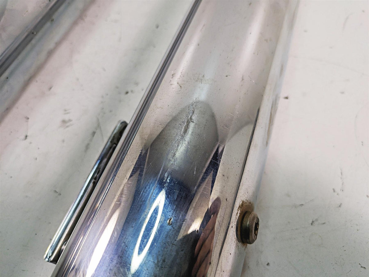 2011 Harley Touring FLHR Road King Aftermarket 3.5" Slash Cut Exhaust Pipe Mufflers {{ shop.shopifyCountryName }} - Mototech271