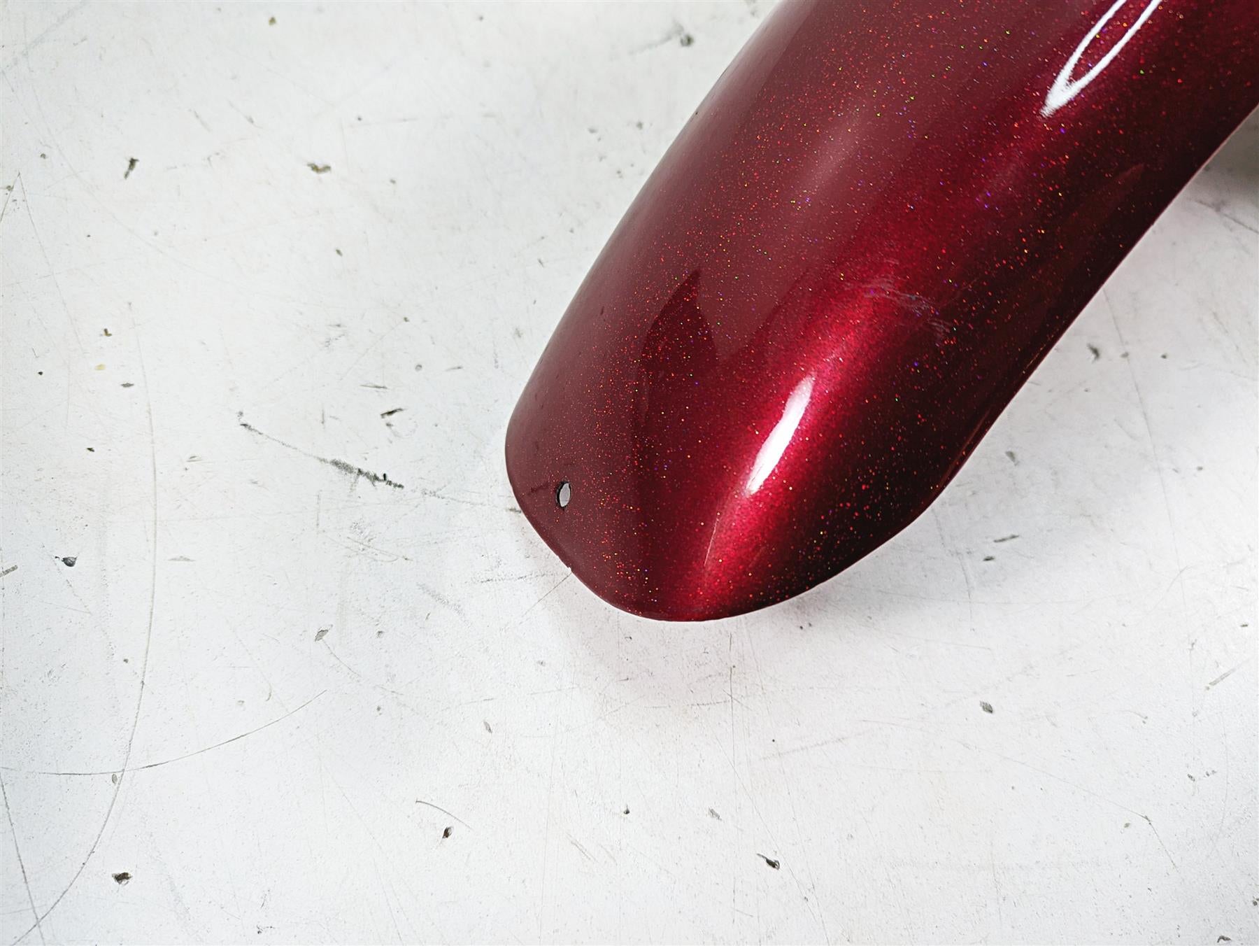 1999 Harley FXSTS Softail Springer Front Fender Red Pearl Custom Paint 59176-96A {{ shop.shopifyCountryName }} - Mototech271