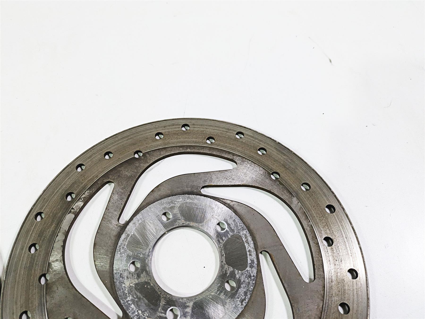 2009 Harley XR1200 Sportster Straight Front Brake Rotor Disc Set 41820-08 {{ shop.shopifyCountryName }} - Mototech271