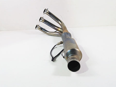 2014 BMW K1600 GTL K48 Left Exhaust Header Manifold + Heat Shield 18518546714 {{ shop.shopifyCountryName }} - Mototech271