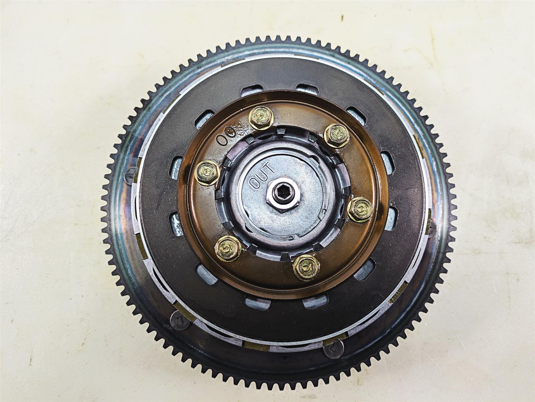 2000 Harley FXSTS Softail Springer Clutch Pressure Plate Set - Read 37707-98A {{ shop.shopifyCountryName }} - Mototech271