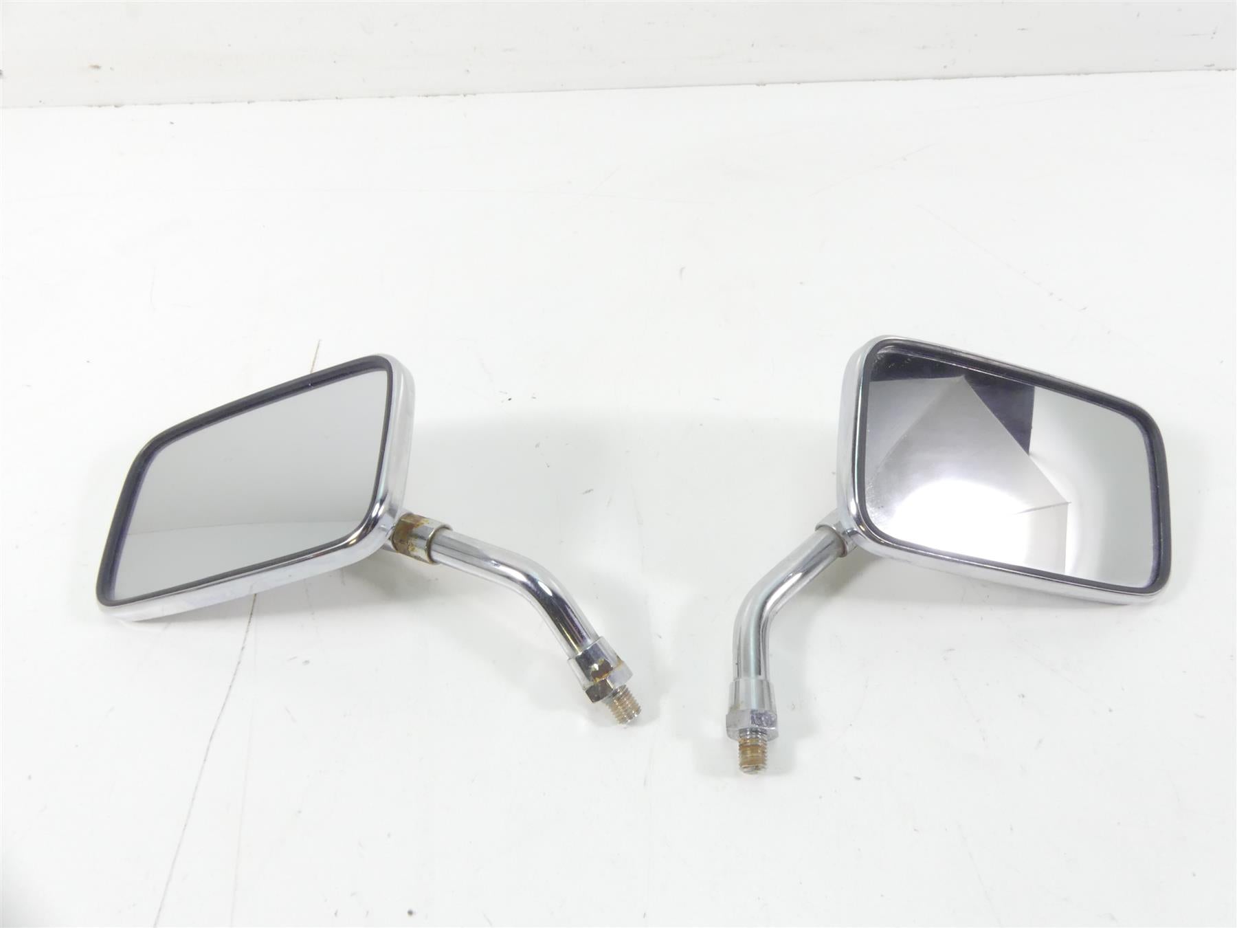 2003 Honda VTX1800R Left Right Rear View Rectangle Mirror Set 88310-MAH-305 | Mototech271