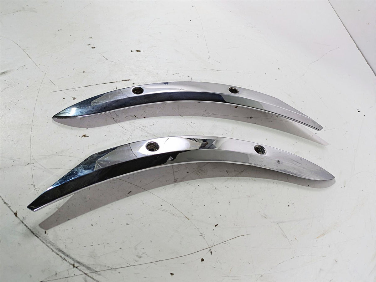 2004 Victory Kingpin Rear Fender Chrome Struts Braces Set - Read 5631319 5631320 {{ shop.shopifyCountryName }} - Mototech271