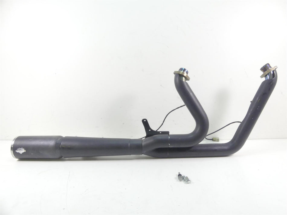 2014 Harley Dyna FXDF Fat Bob Vance Hines Pro Pipe 2 into 1 Exhaust System 47525 {{ shop.shopifyCountryName }} - Mototech271