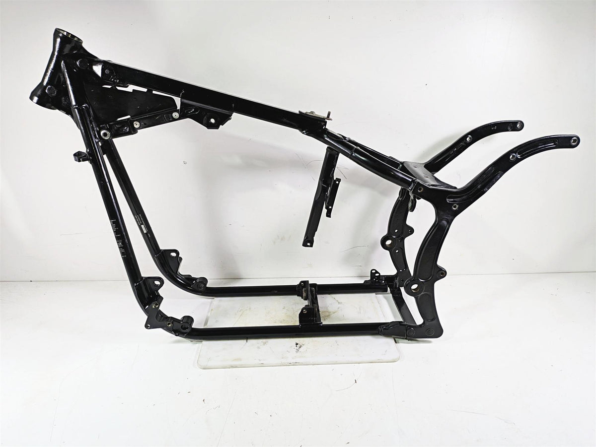 2003 Harley Softail FXSTDI Deuce 100th Straight Frame Chassis With Clear Arkansas Title 48887-00B {{ shop.shopifyCountryName }} - Mototech271