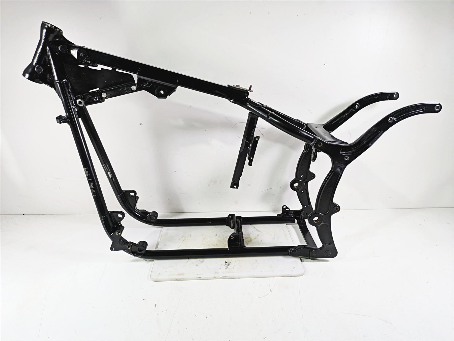 2003 Harley Softail FXSTDI Deuce 100th Straight Frame Chassis With Clear Arkansas Title 48887-00B {{ shop.shopifyCountryName }} - Mototech271