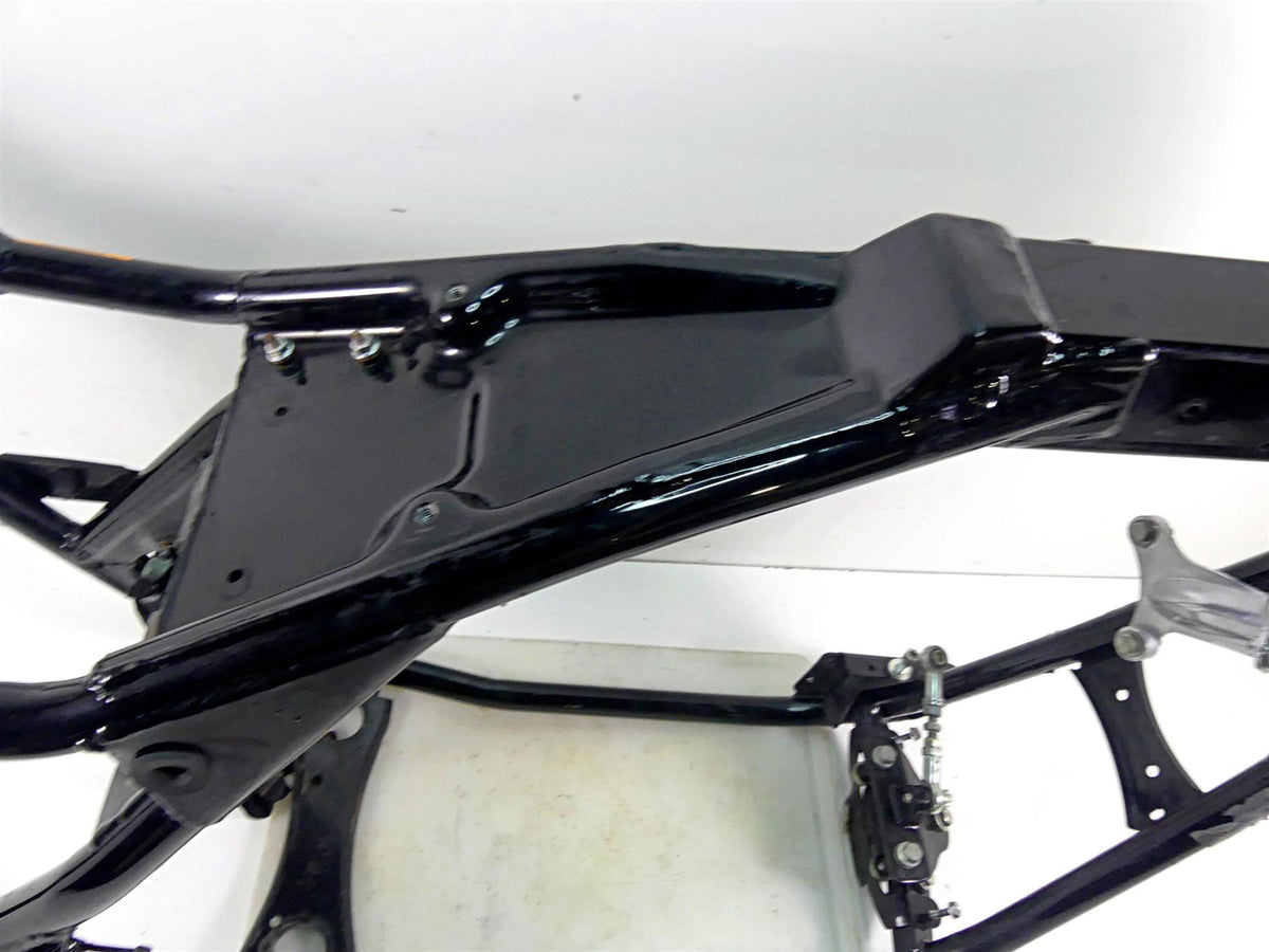 2008 Harley Touring FLHX Street Glide Straight Main Frame Chassis With Texas Salvage Title 47900-08BHP {{ shop.shopifyCountryName }} - Mototech271