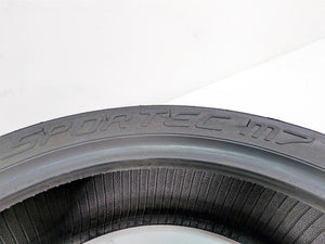 Used Rear Motorcycle Tire Metzeler Sportec M7 RR 180/55R17  2450300