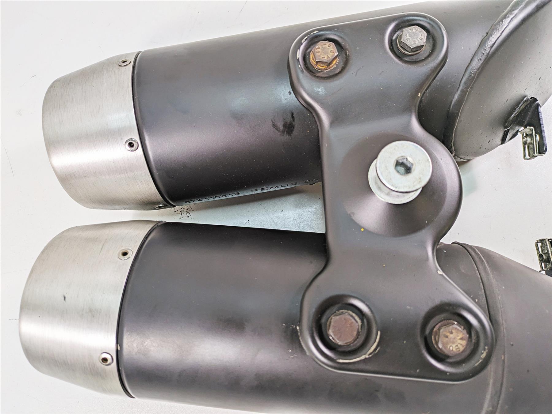 2011 Ducati Hypermotard 1100 Evo SP Stock Exhaust Muffler Pipe 57411052A {{ shop.shopifyCountryName }} - Mototech271