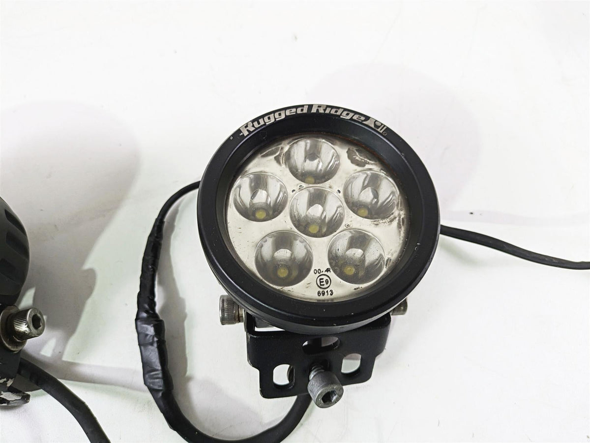 2016 Moto Guzzi Stelvio 1200 8V NTX Rugged Ridge Led Fog Spot Light Lamp Set {{ shop.shopifyCountryName }} - Mototech271