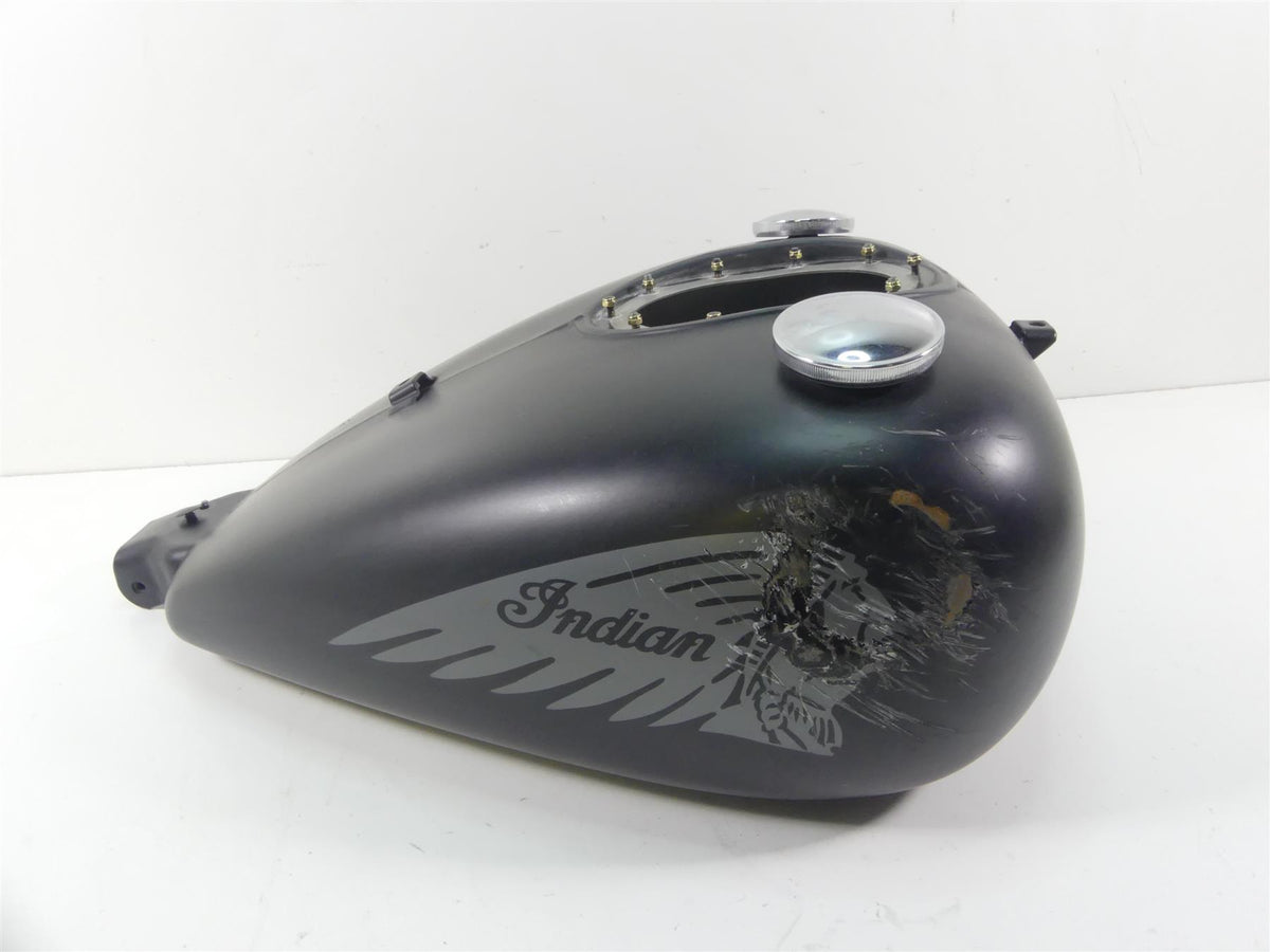 2016 Indian Chief Dark Horse Fuel Gas Petrol Tank -Dent 1021997 {{ shop.shopifyCountryName }} - Mototech271