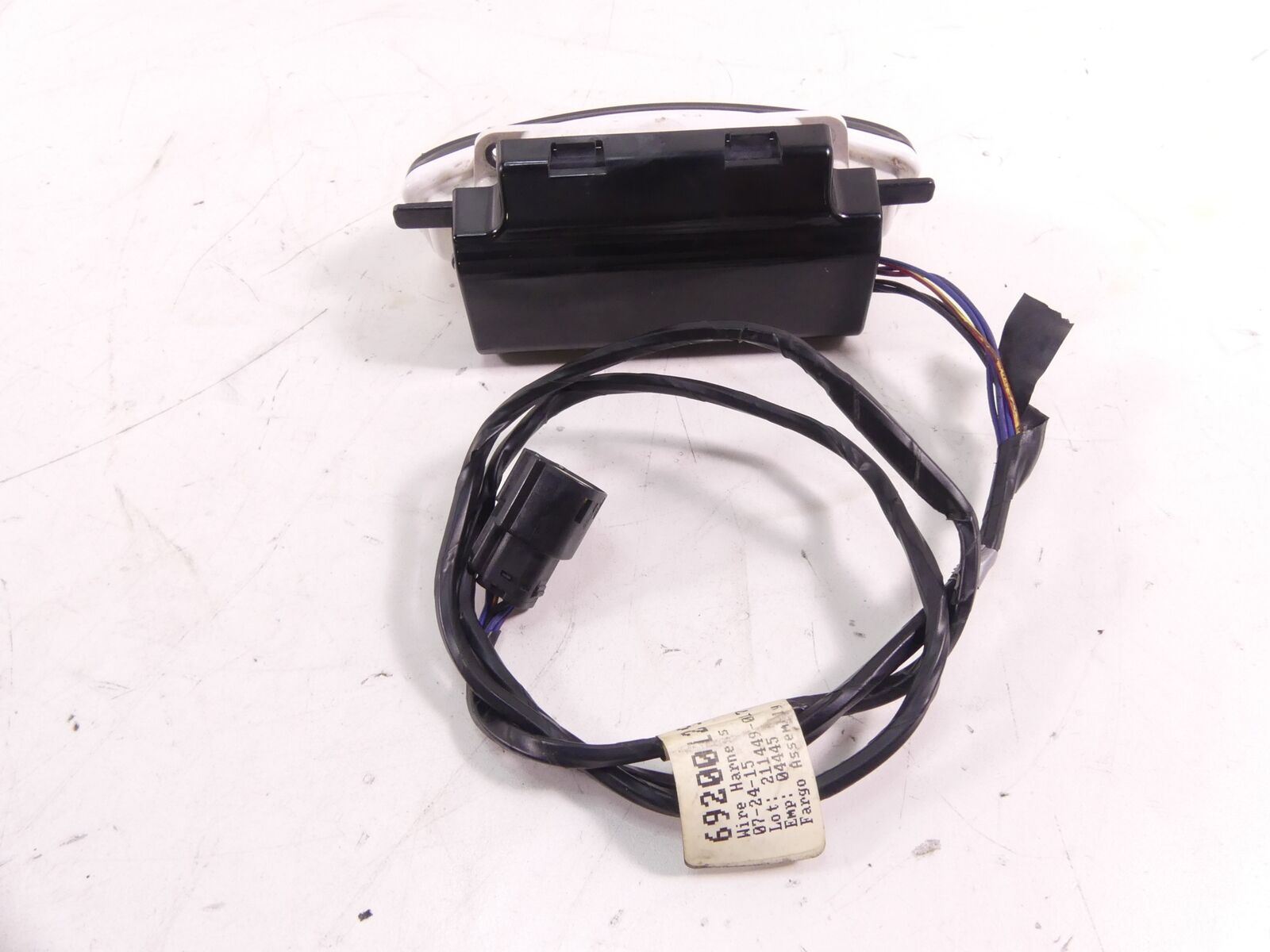 2016 Harley Touring FLTRX Road Glide Taillight Tri-Bar Rear Lamp Wiring 59600008 {{ shop.shopifyCountryName }} - Mototech271