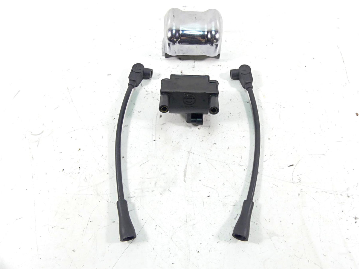 2011 Harley Softail FLSTF Fat Boy Delphi Ignition Coil Wires Plug Set 31696-07A {{ shop.shopifyCountryName }} - Mototech271
