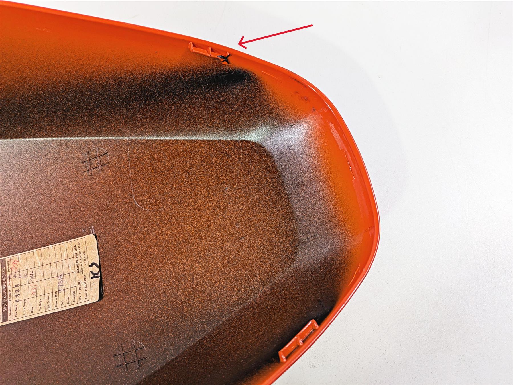 2009 Harley XR1200 Sportster Fuel Gas Petrol Tank Cover Fairing - Read 66293-08 {{ shop.shopifyCountryName }} - Mototech271