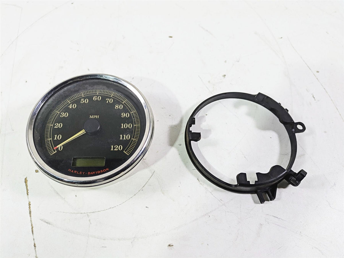 2008 Harley FLSTC 105TH Softail Heritage Speedometer Gauge Instr 27k 67033-08 {{ shop.shopifyCountryName }} - Mototech271