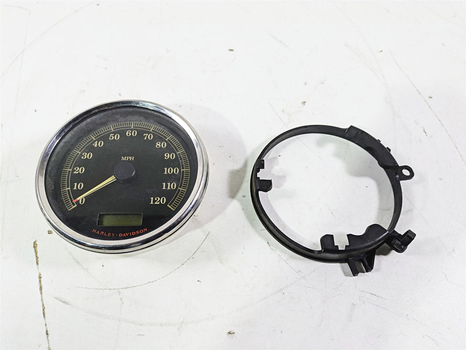 2008 Harley FLSTC 105TH Softail Heritage Speedometer Gauge Instr 27k 67033-08 {{ shop.shopifyCountryName }} - Mototech271
