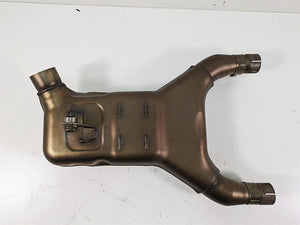2020 Moto Guzzi V85 TT Adventure Oem Exhaust Pipe Center Chamber 2B0053175
