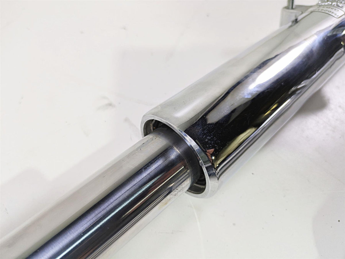 2007 Harley Touring FLHRSE CVO Road King Chrome Front Fork Leg Set 41mm 46240-02 {{ shop.shopifyCountryName }} - Mototech271