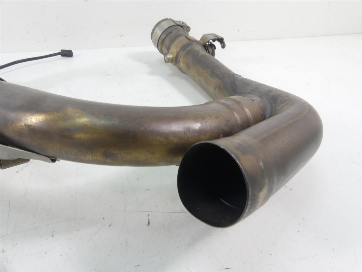 2017 Ducati Monster 1200 S Oem Exhaust Rear Header Manifold & Servo 57211632A {{ shop.shopifyCountryName }} - Mototech271