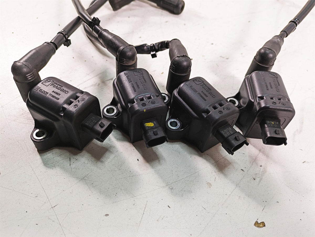 2014 Moto Guzzi California 1400 T Eldor Ignition Coil Plug Wire Set -Read 641901 {{ shop.shopifyCountryName }} - Mototech271