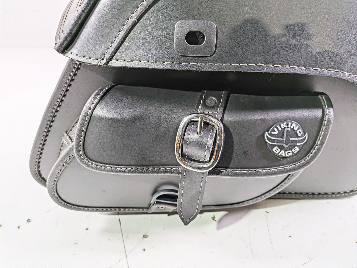 2004 Victory Kingpin Viking Bags Right Saddle Bag Saddlebag + Key {{ shop.shopifyCountryName }} - Mototech271