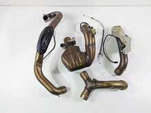Load image into Gallery viewer, 2022 Ducati Hypermotard 950 Exhaust Chamber &amp; Header &amp; Servo 57212111A
