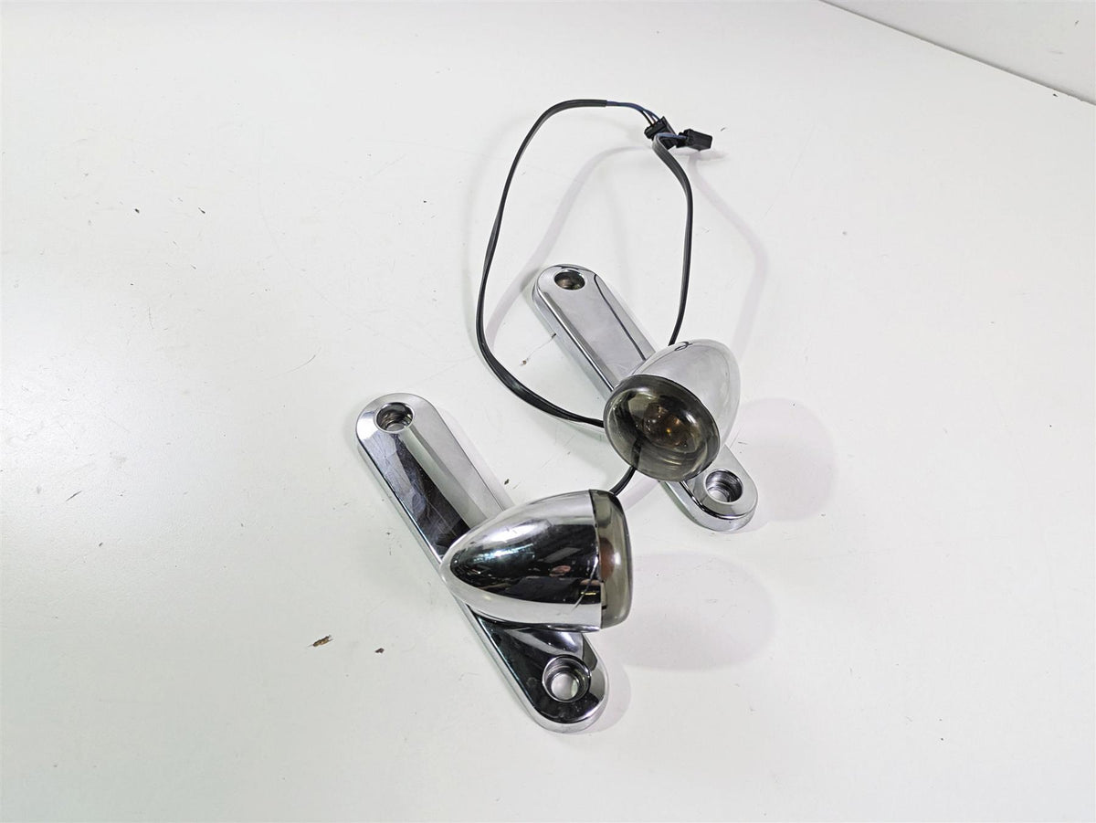 2010 Harley Touring FLHXSE CVO Street Glide Front Blinker & Mount Set 69278-06 {{ shop.shopifyCountryName }} - Mototech271