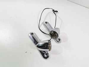 2010 Harley Touring FLHXSE CVO Street Glide Front Blinker & Mount Set 69278-06