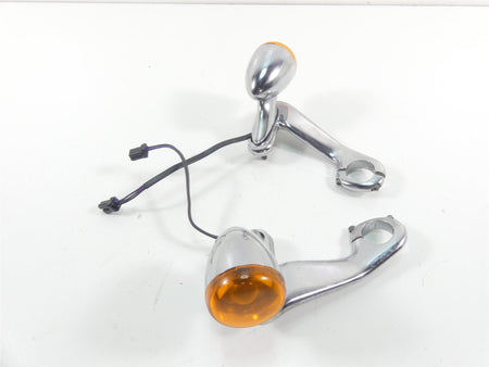2013 Harley Touring FLTRX Road Glide Front Blinker Turn Signal Set 69272-05 {{ shop.shopifyCountryName }} - Mototech271
