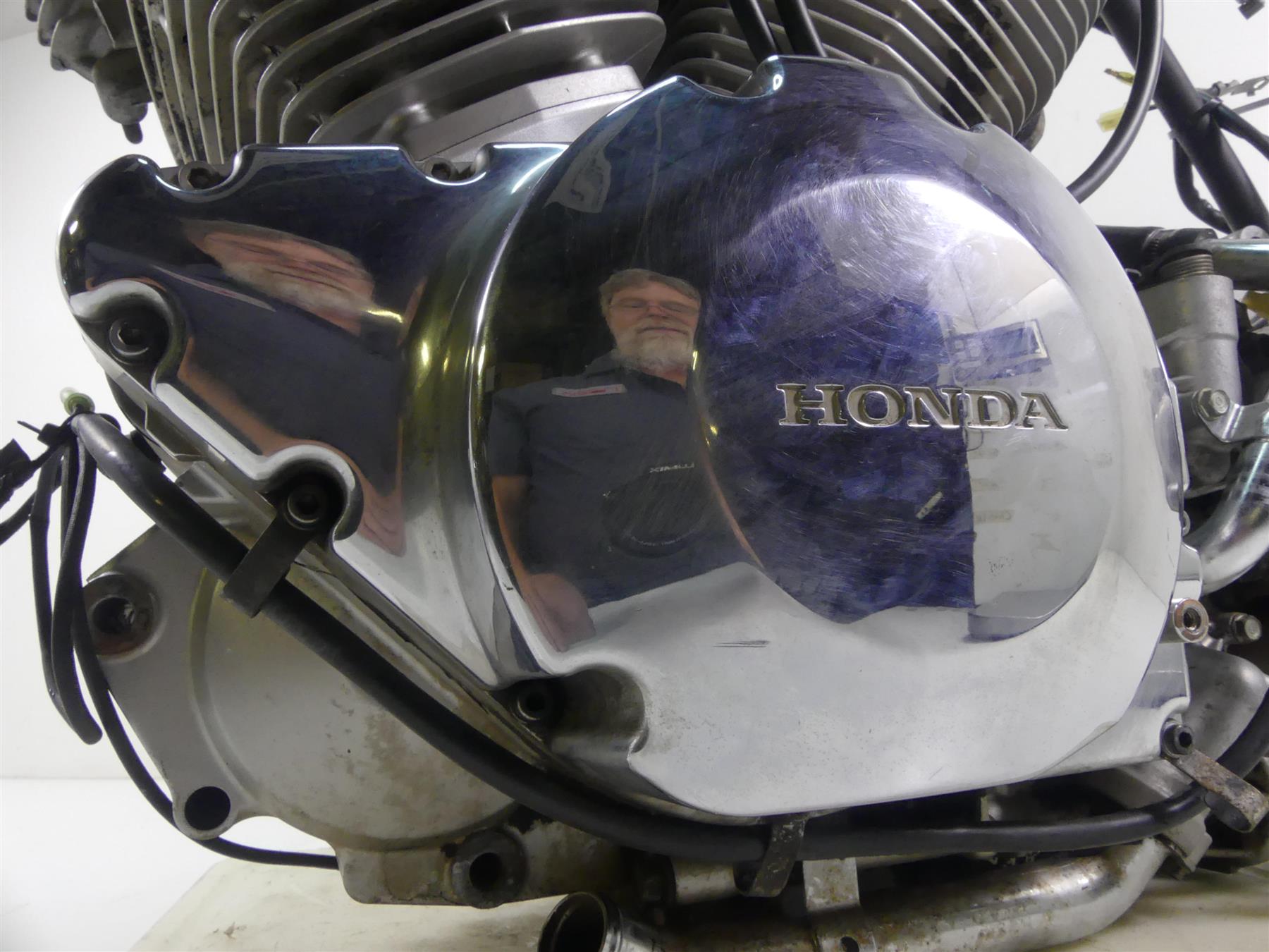 2003 Honda VTX1300 S Running Engine Motor 68K - Video - Read 11100-MEA-670 {{ shop.shopifyCountryName }} - Mototech271