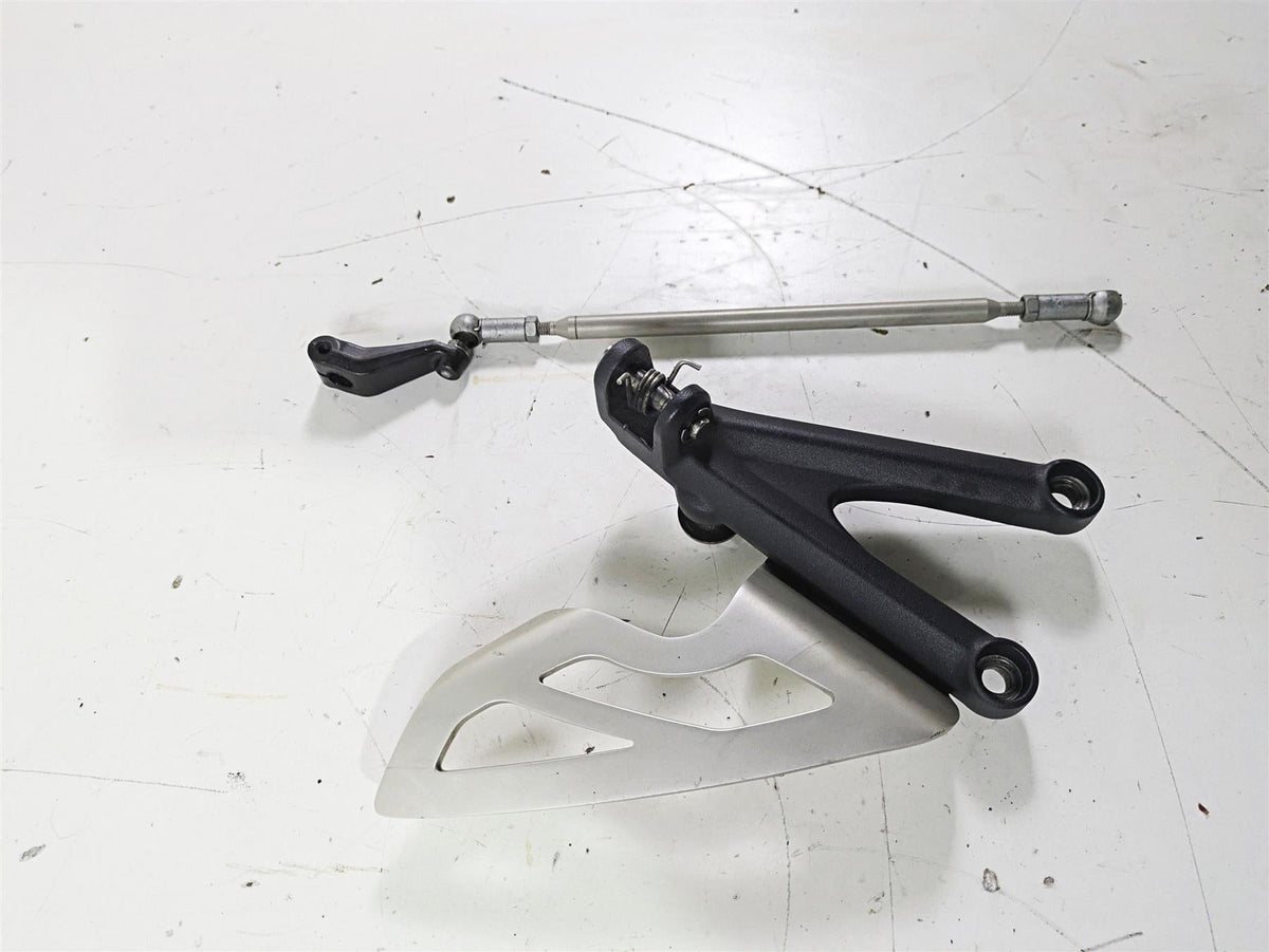 2012 Triumph Daytona 675 Left Rider Footpeg Mount + Shifter Parts T2082066 {{ shop.shopifyCountryName }} - Mototech271