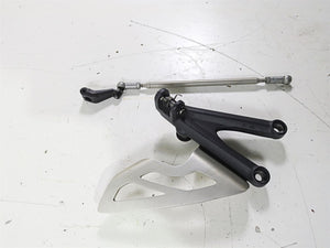 2012 Triumph Daytona 675 Left Rider Footpeg Mount + Shifter Parts T2082066
