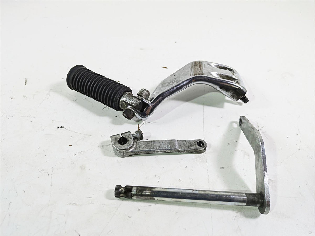 2016 Harley FXDL Dyna Low Rider Left Rider Foot Peg & Shifter Parts 50500279 {{ shop.shopifyCountryName }} - Mototech271