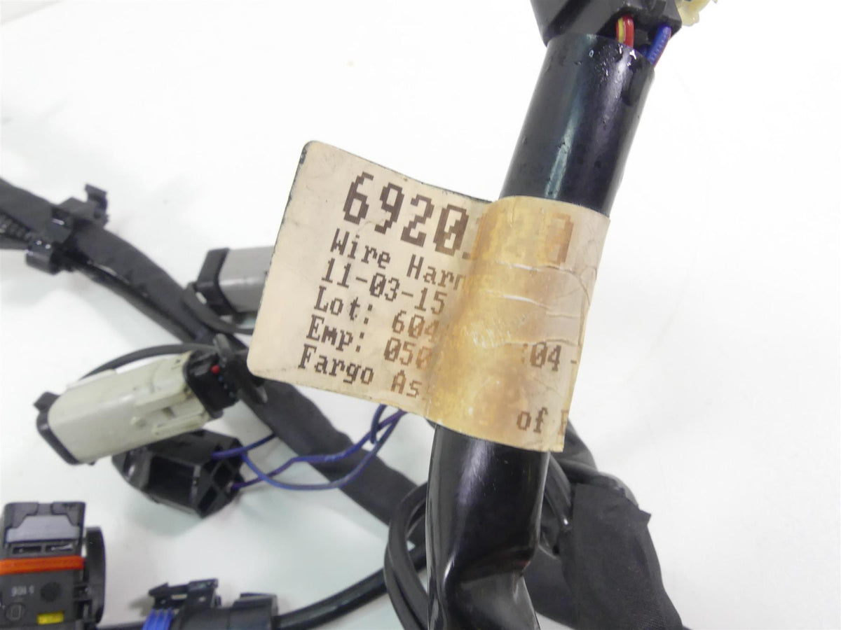 2016 Harley Touring FLHTP Electra Glide Main Wiring Harness Abs 69201318A {{ shop.shopifyCountryName }} - Mototech271