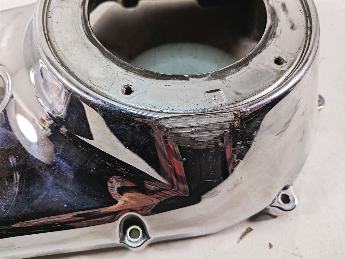 2009 Harley FXCWC Softail Rocker C Outer Primary Drive Clutch Cover 60784-06 {{ shop.shopifyCountryName }} - Mototech271