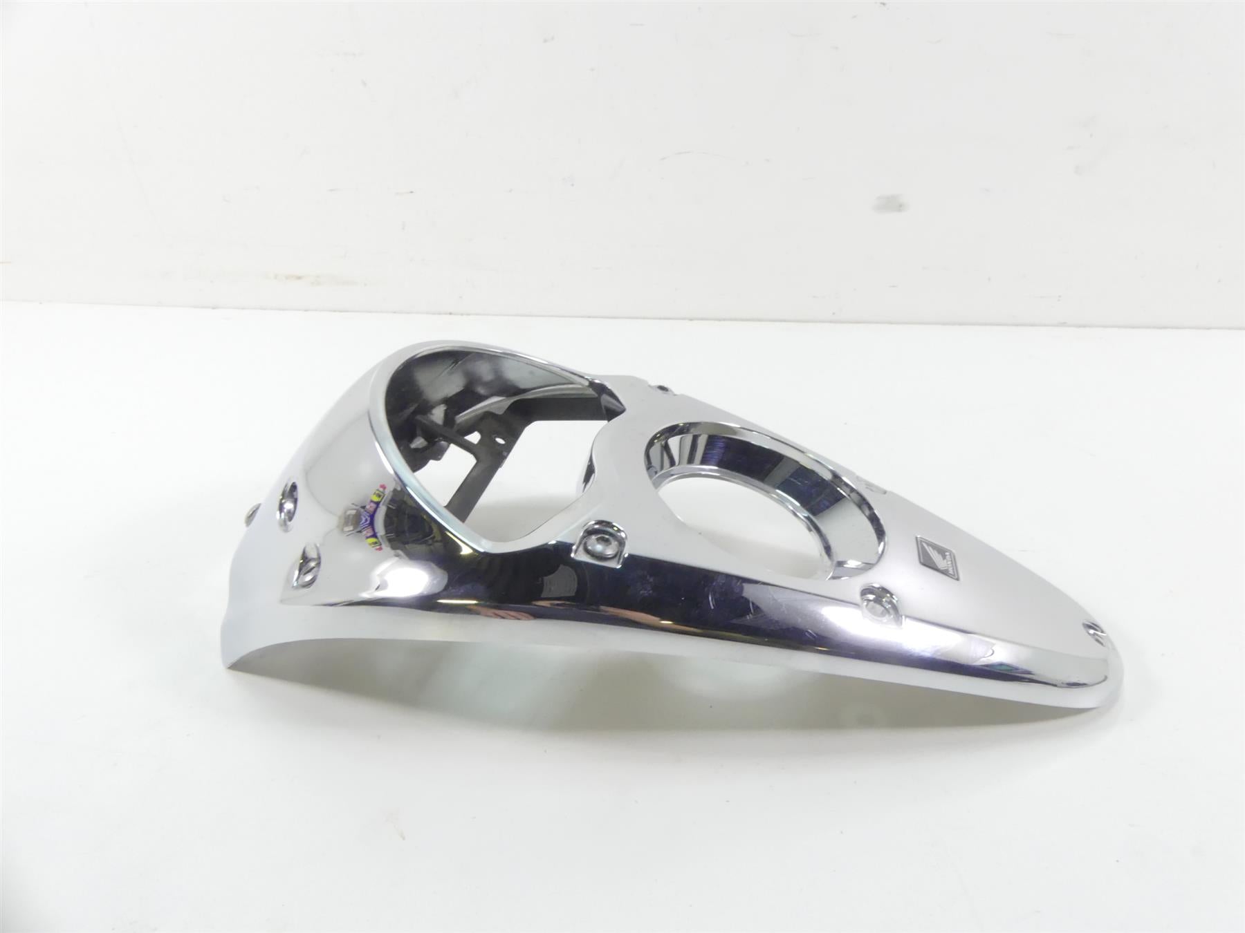 2007 Honda VTX1800 T1 Fuel Tank Dash Speedometer Chrome Cover 17621-MCV-000 {{ shop.shopifyCountryName }} - Mototech271