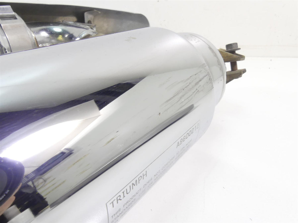2013 Triumph Rocket 3 Touring Exhaust Pipe Mufflers - No Road Use A9600212 {{ shop.shopifyCountryName }} - Mototech271