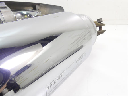 2013 Triumph Rocket 3 Touring Exhaust Pipe Mufflers - No Road Use A9600212 {{ shop.shopifyCountryName }} - Mototech271