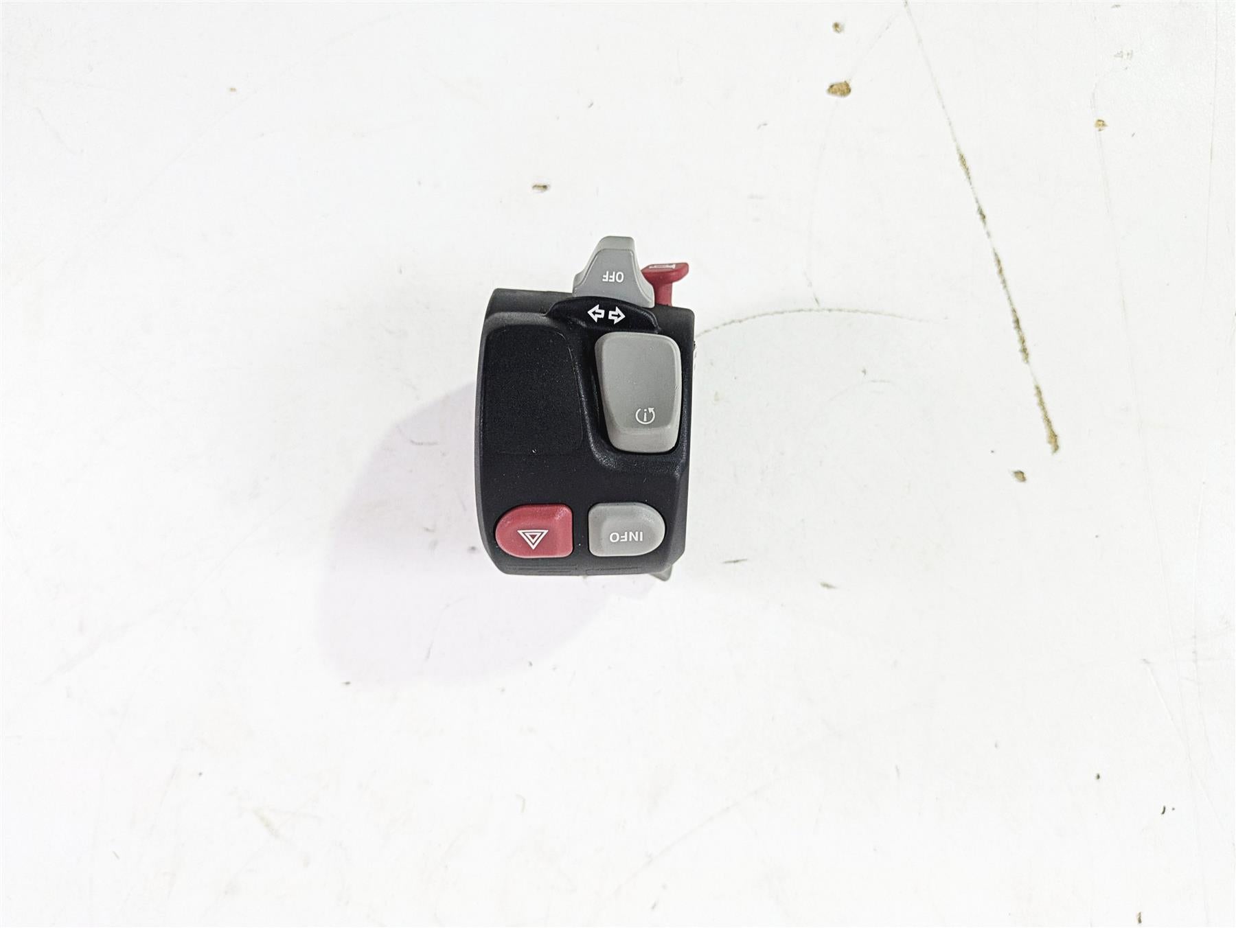 2016 BMW F800R K73 Left Hand Control Switch Info Light Blinker 61318550007 {{ shop.shopifyCountryName }} - Mototech271