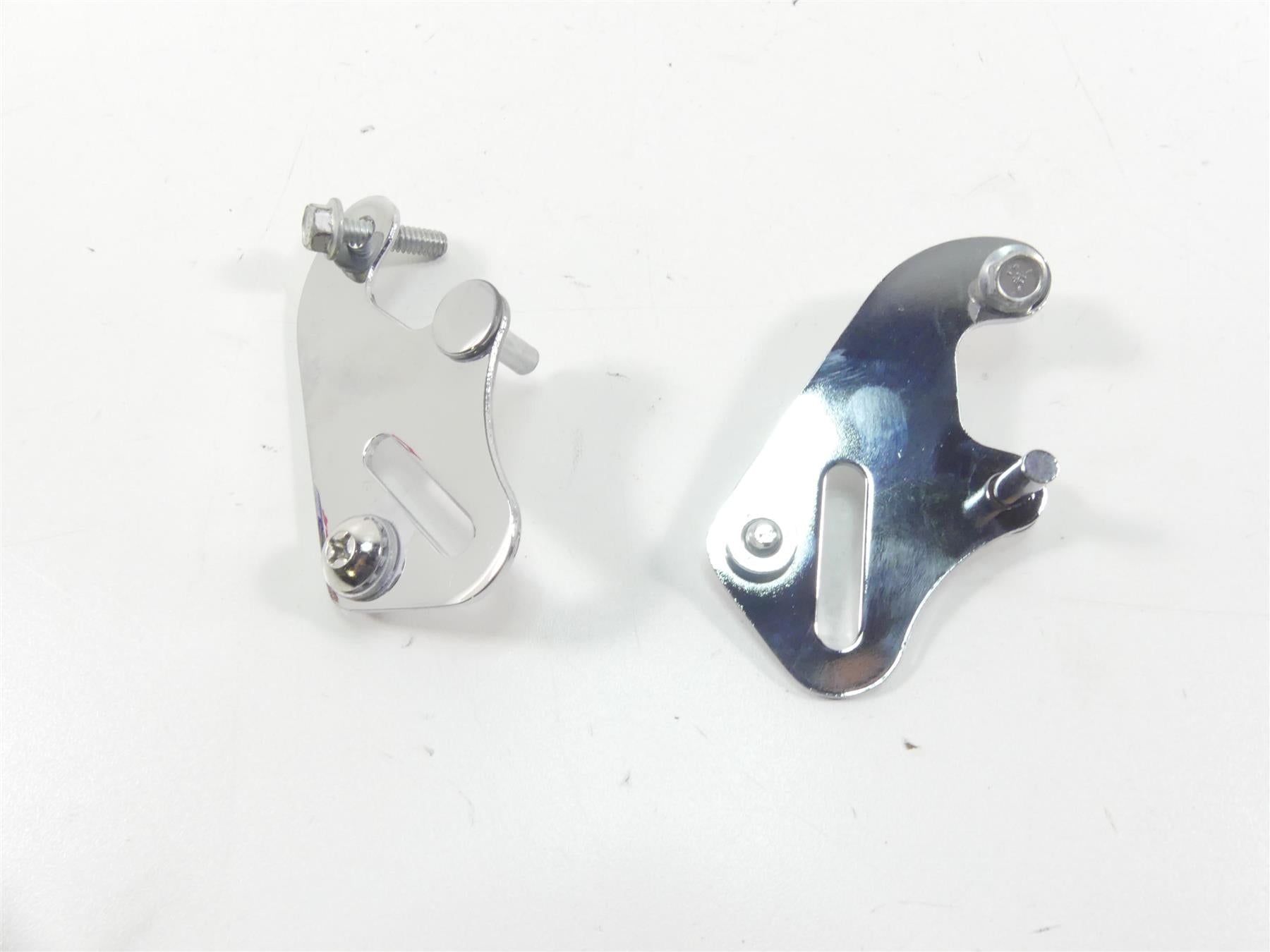 2016 Harley Touring FLHR Road King  Chrome Seat Strap Mount Set 52400016