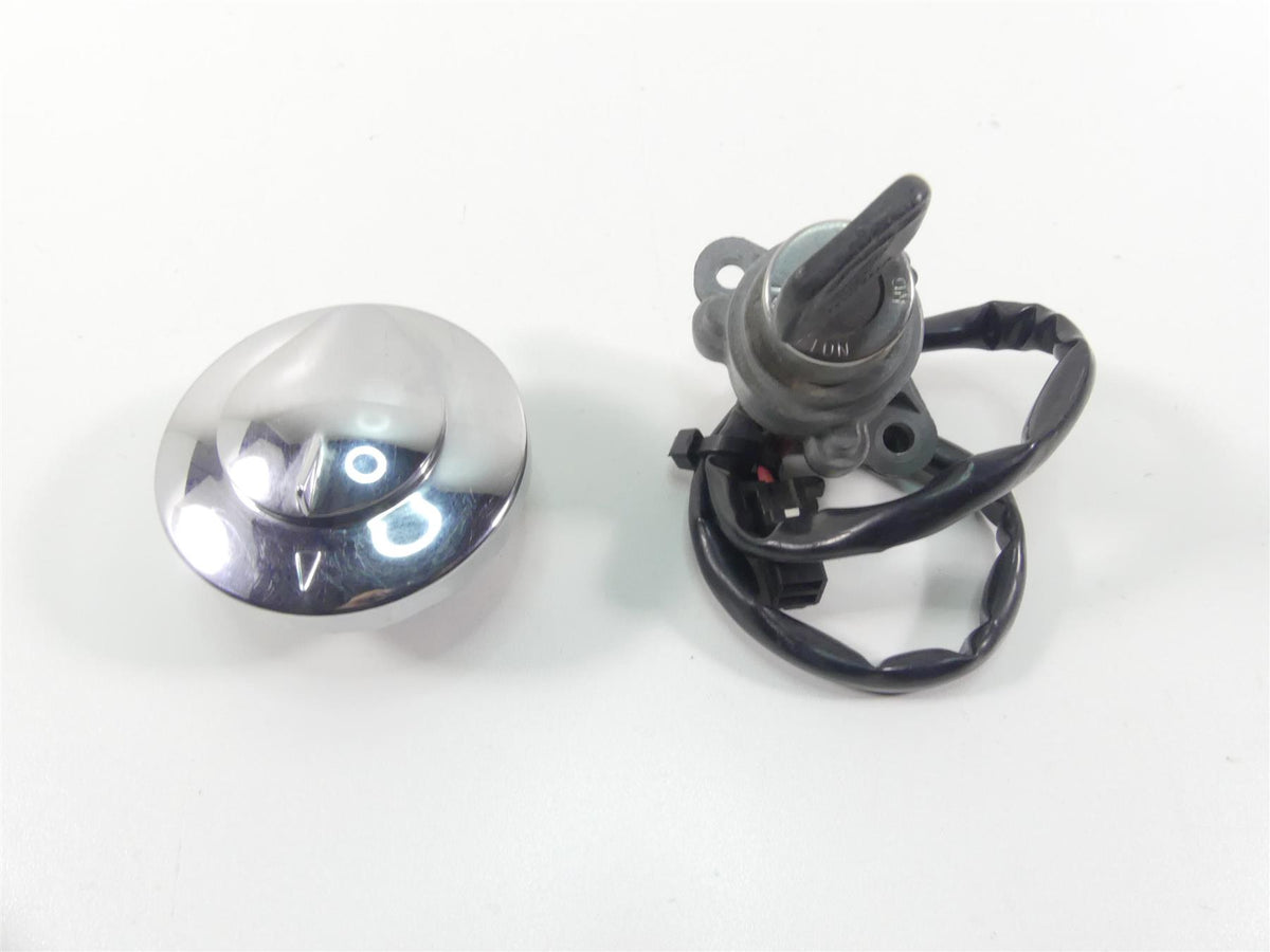 2016 Honda VT1300 CRG Stateline Ignition Switch Key Tank Cap Set 35010-MFR-670 {{ shop.shopifyCountryName }} - Mototech271