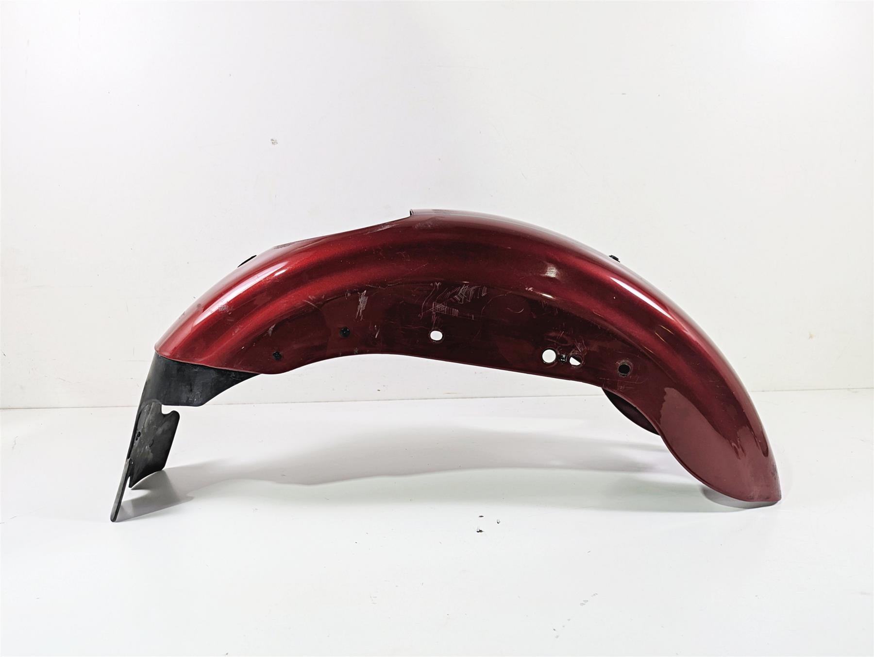 2007 Harley Sportster XL1200 C Rear Fender Fire Red Pearl Silver Stripe 59847-10 {{ shop.shopifyCountryName }} - Mototech271