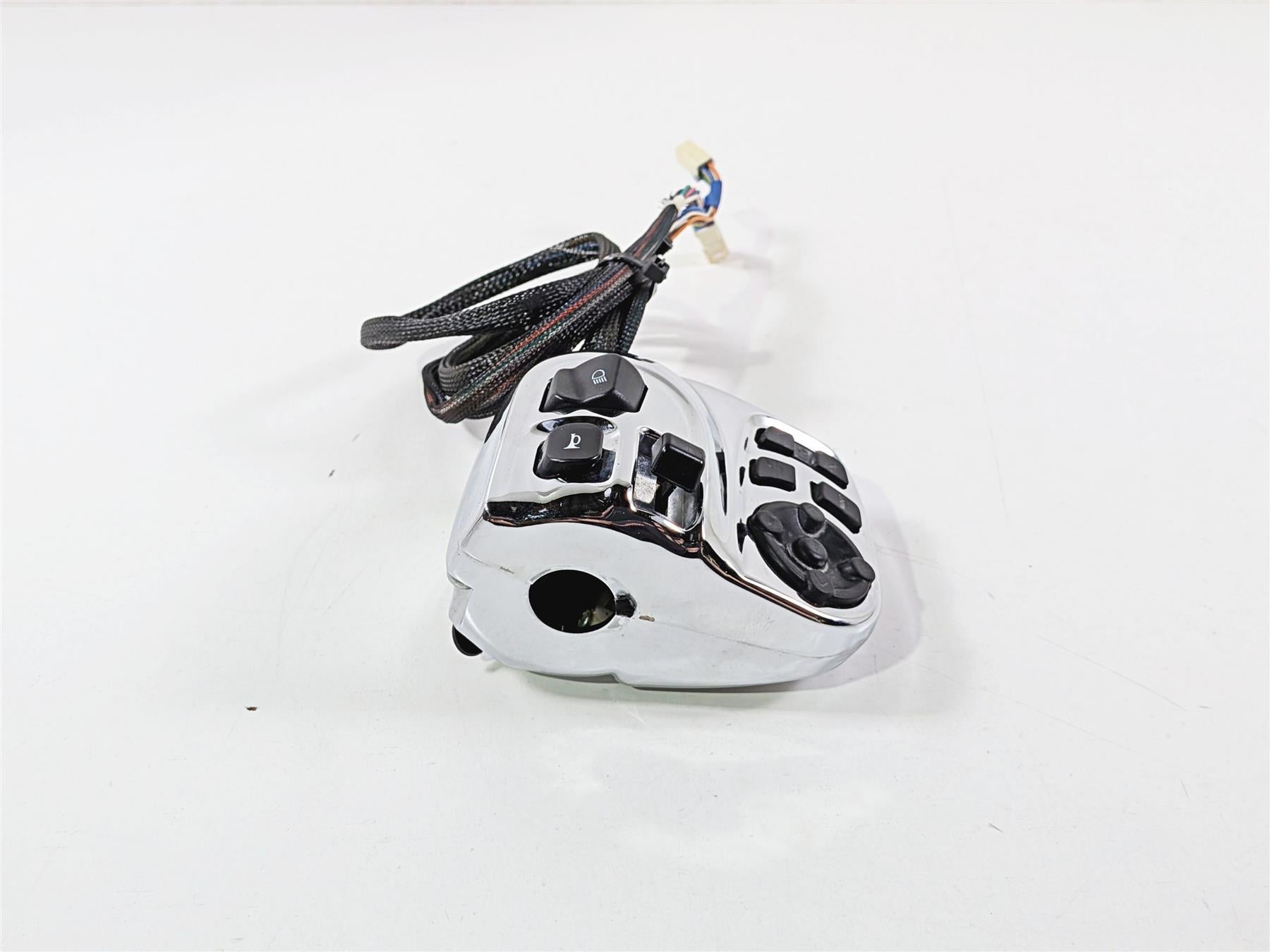 2015 Indian Chieftain Left Hand Chrome Turn Signal Control Switch 4015197-Mototech271