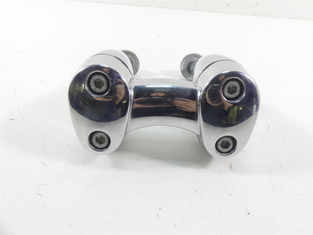 2015 Harley FLD Dyna Switchback Handlebar Chrome Riser Holder Set 55900005 {{ shop.shopifyCountryName }} - Mototech271