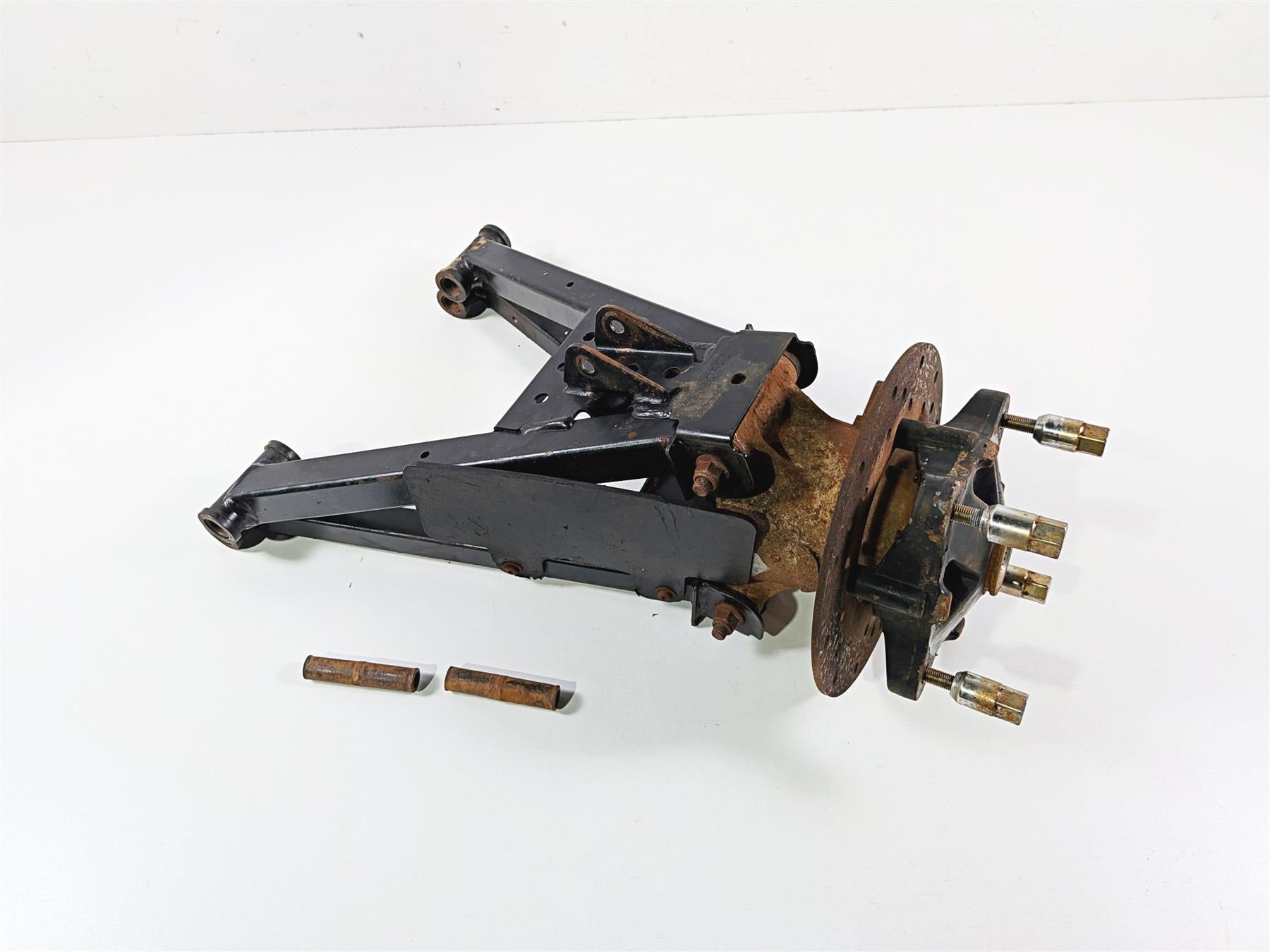2012 Polaris Ranger 800 XP Rear Left Knee Assembly Control Arm Knuckle 5631672 {{ shop.shopifyCountryName }} - Mototech271